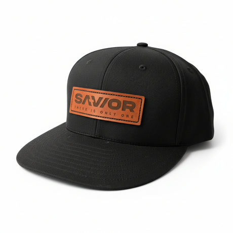 SAVIOR Cap with leather patch