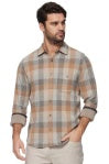 M-FA24WS2177 ROBBINS LS HERO KNIT FLANNEL SHIRT