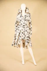 F25015 High-Low Coat Dress