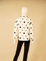 F26029 Dots Jkt w/ Pocket