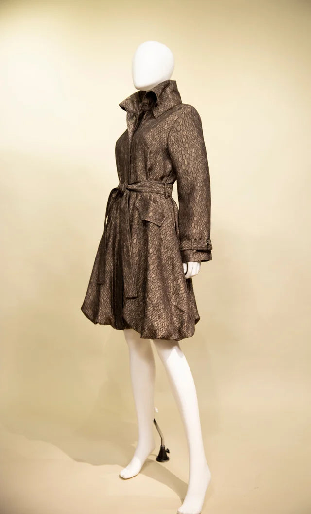 11666 - BRNZ Bubble Coat Dress