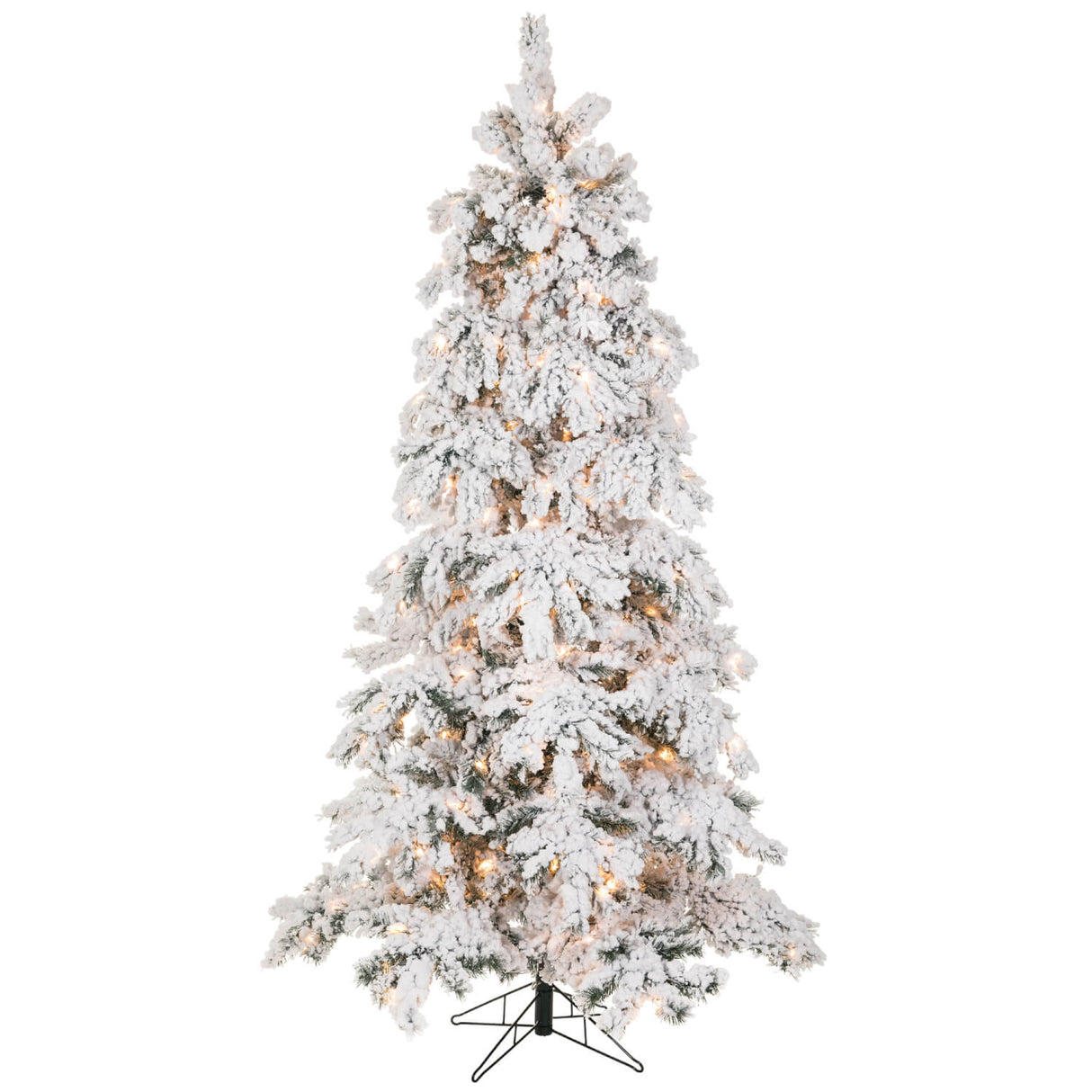 TR1023 7'6"H FLOCKED HIGH SIERRA TREE