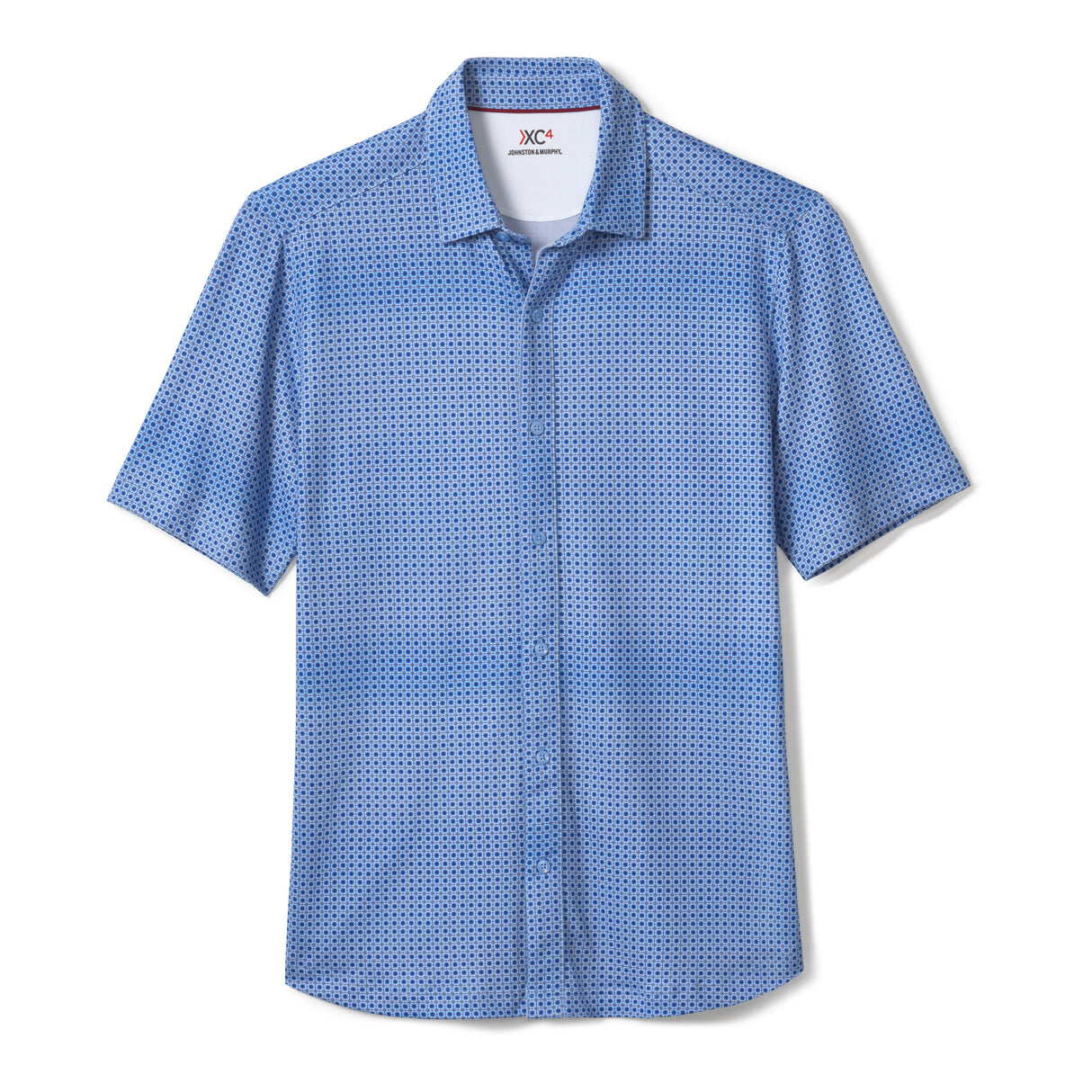 74-5674 XC4 Shirt-Blue Mosaic by Johnston & Murphy