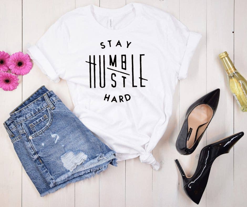 Stay Humble Hustle Hard Graphic Tee