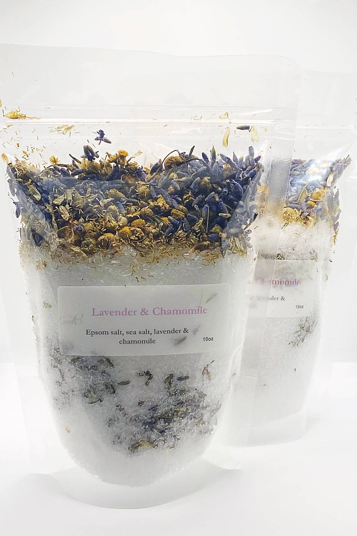 Luxury Herbal Bath Salts Lavender & Chamomile