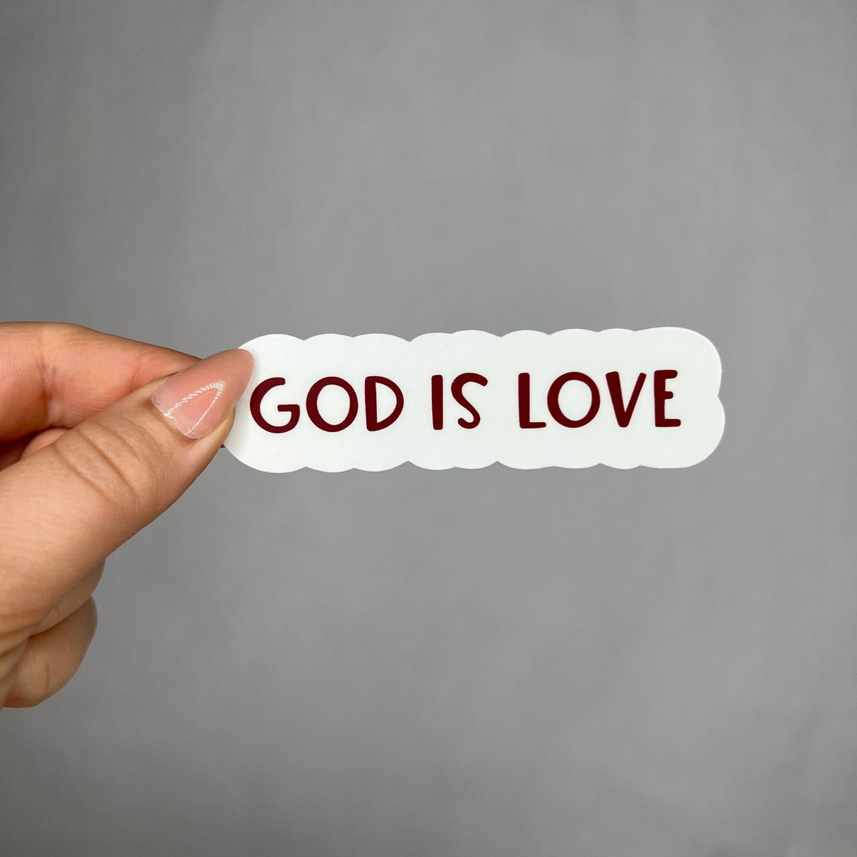 God Is Love Sticker