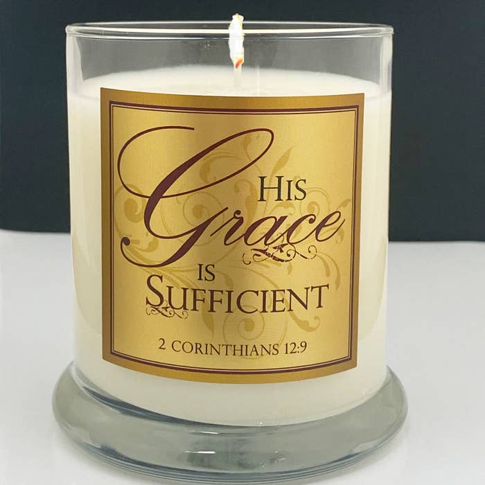 Myrrh 10oz Glass Candle - Grace