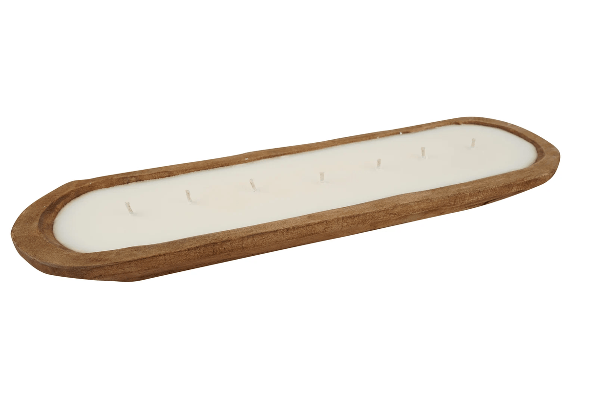 Baguette Bread Bowl-Small-Candle Ready-6x20 inches-Waxed