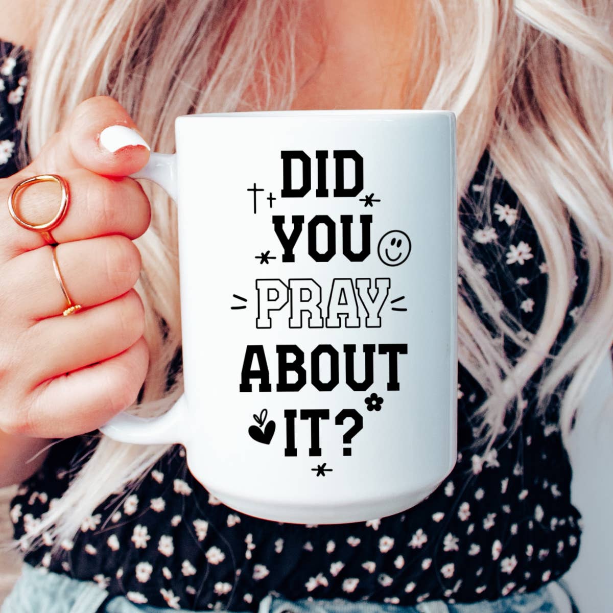 Pray about it mug, Prayer coffee mug, Christian mug, mug