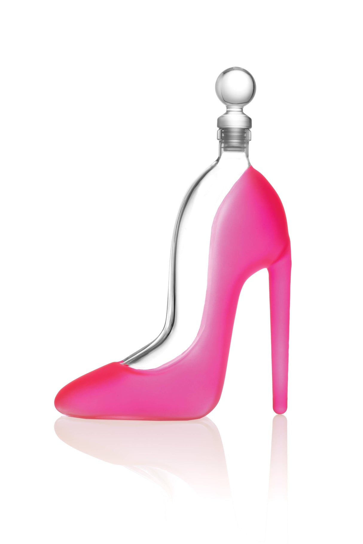 Runway Pink High Heel Decanter - Valentine's Day