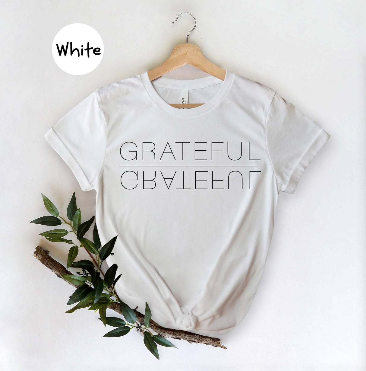 Motivational Shirts for Women, Grateful Shirt P505