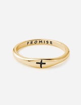 Gold Promise Ring: 5