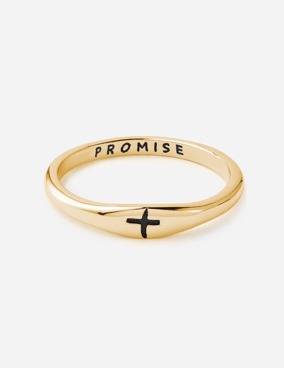 Gold Promise Ring: 8