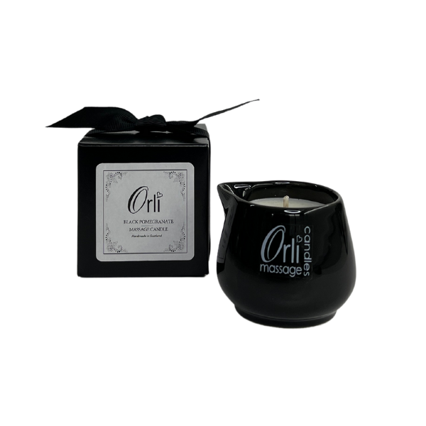 Black Pomegranate Massage Candle